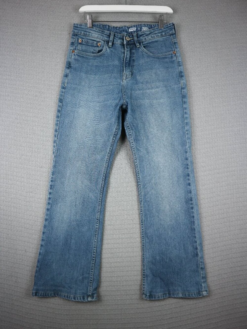 Levi's 513 Royal Enfield Denim Light Wash Jeans 30x32 (Fit 30x26.5) RARE